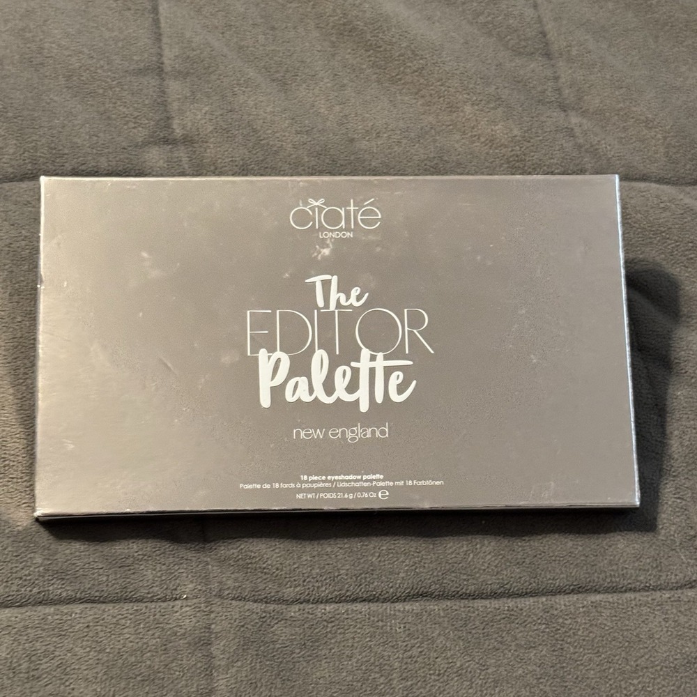 CIATE LONDON The Editor Palette New England 18 Shade Eyeshadow Palette NIB